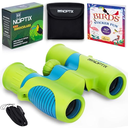Noptix 21mm Real Kids NOP-MN-BIN02 8x Roof Prism Binoculars