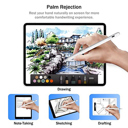 Cisteen Stylus Pen for iPad Compatible with iPad Models 2018 and Later Includes Lithium-Ion Battery