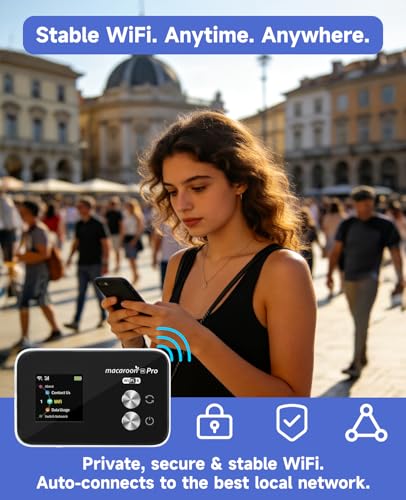 FREEBOT SE Pro Dual-Band 4G Mobile Hotspot 12GB Global Data