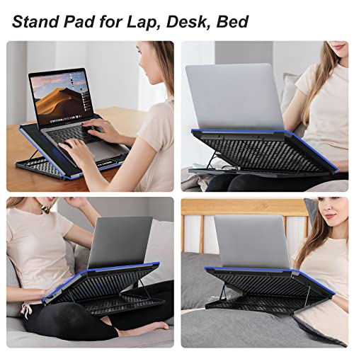 ICE COOREL Laptop Cooling Pad 16.14x11.6x1 inches Model ICE-K15-FBA