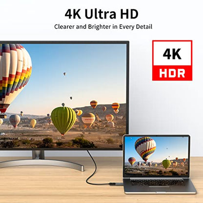 IIABC HDMI Adapter 4K, Model 5e40d1e3-7769-4fd2-8da5-d54d582f8e3b, HDMI, 1 Port, 1 Amp, Grey
