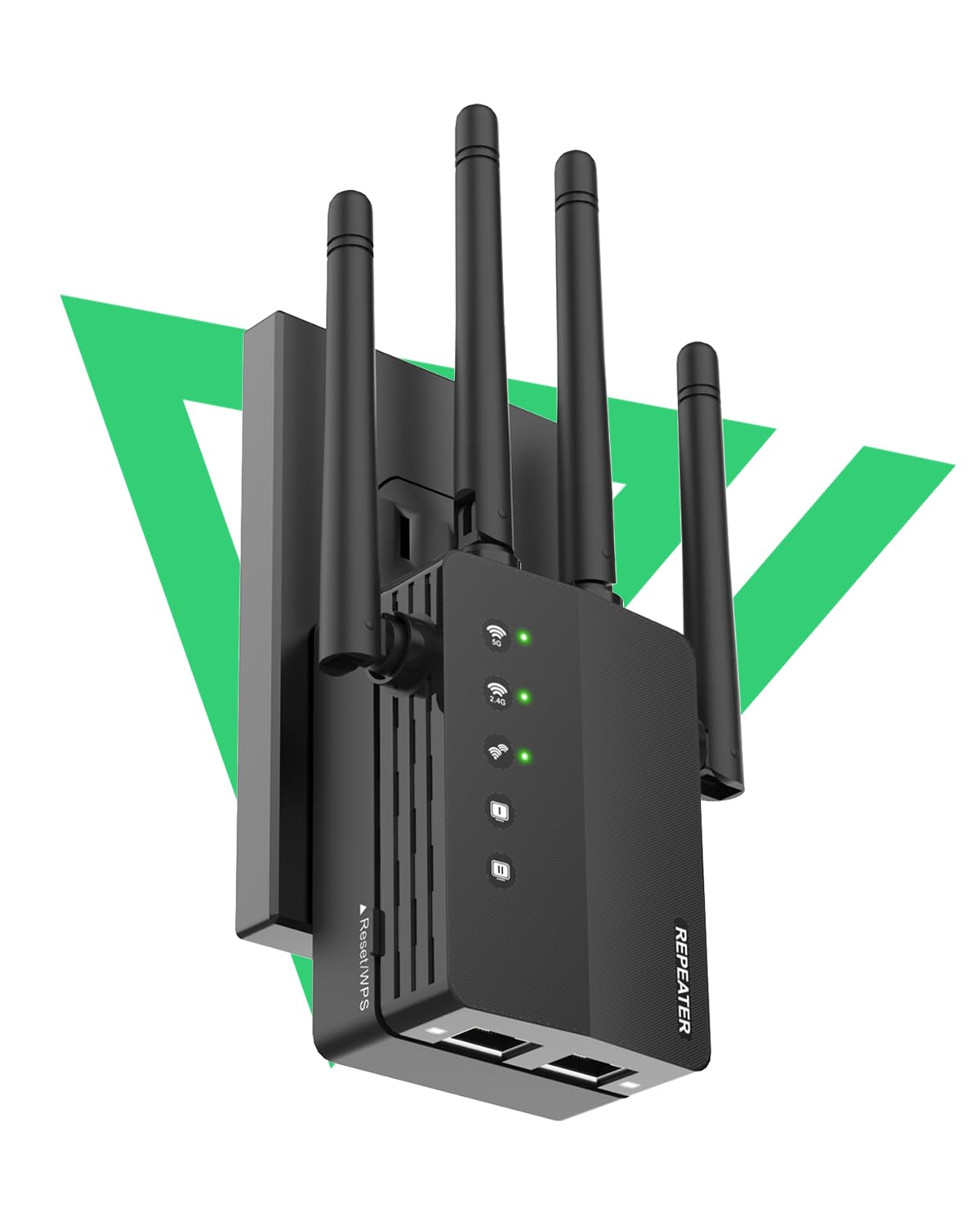 GEYILO 1200Mbps Dual Band 5GHz WiFi Extender WD-R1206U
