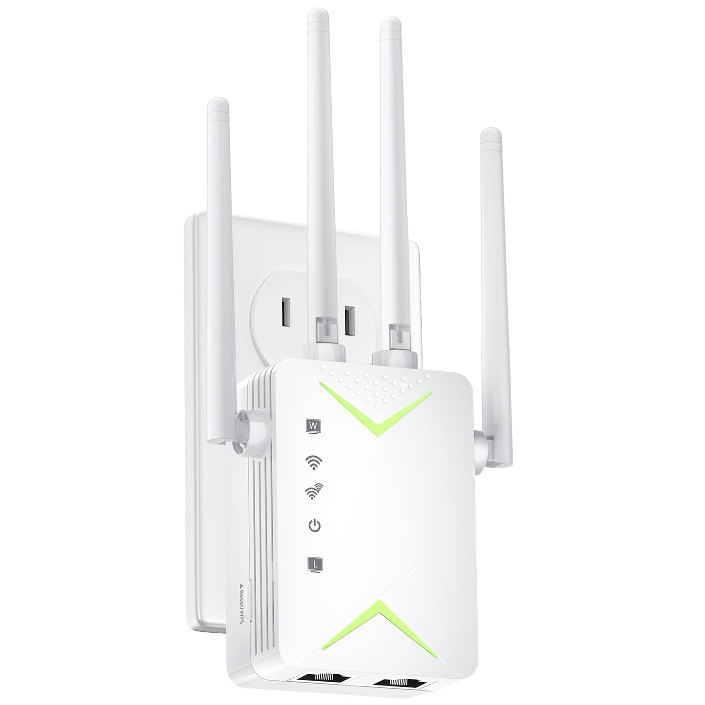 Techtex 7.32in x 3.74in x 2.24in WiFi Extender B0GKPNZSK8