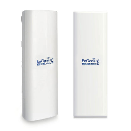 EnGenius ENH500-AX KIT 5GHz Wi-Fi 6 (802.11ax) 1,200 Mbps Outdoor Wireless Bridge, IP55