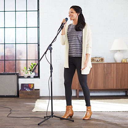 Amazon Basics Adjustable Microphone Stand TMS130 Black