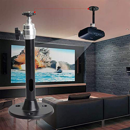 YiePhiot 175mm H-TYY-1 Metal Mini Ceiling Wall Projector Mount Stand