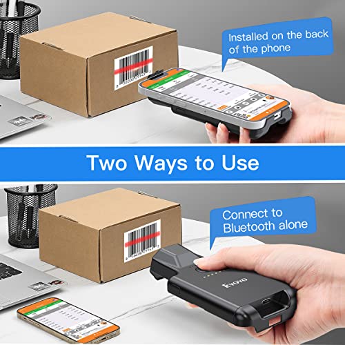 Eyoyo Portable Barcode Scanner EY-017P Bluetooth 1D 2D Wireless Reader