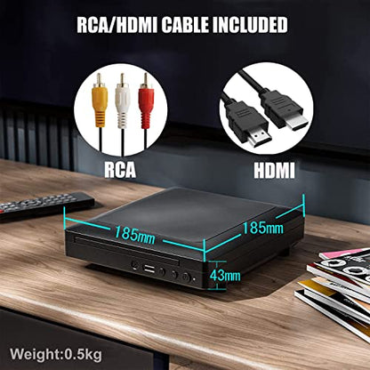 Ceihoit Compact Multi-Format DVD Player DVP-508 1920x1080