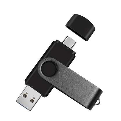 MORIC 256GB 2-Pack USB Flash Drive 2.0 USB Type A and Type C Models
