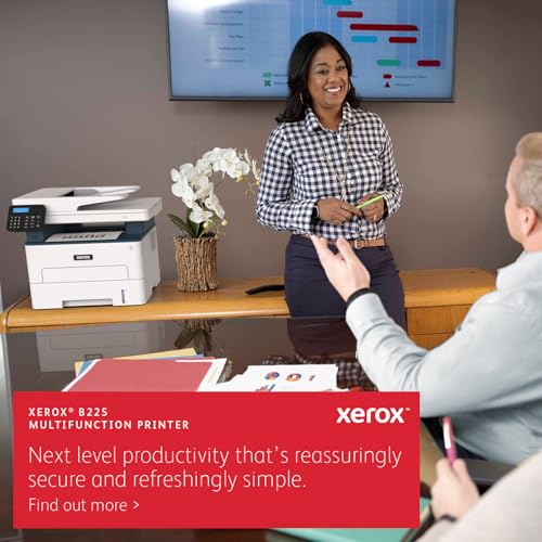 Xerox B225/DNI Multifunction Printer Monochrome Laser 600x600dpi
