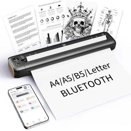 Rongta Portable Thermal Printer F81 Monochrome 600x600dpi Bluetooth USB