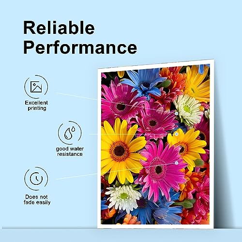 TEINO 65 XL Black Tri-Color Ink Cartridge Compatible for HP Envy DeskJet Printers