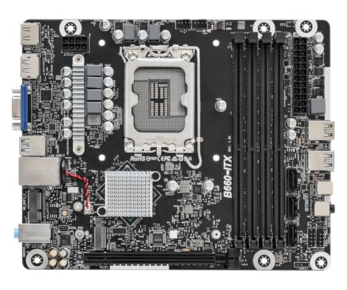 ASRock Mini PC Barebone Kit DeskMeet B660 Intel B660 PCIe 4.0 4xDDR4 128GB