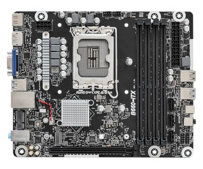 ASRock Mini PC Barebone Kit DeskMeet B660 Intel B660 PCIe 4.0 4xDDR4 128GB