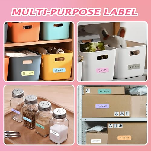 MIARALA 57 x 25 mm Thermal Sticker Paper 18 Count BPA-Free