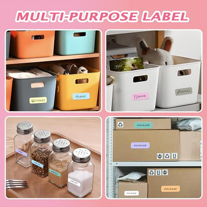 MIARALA 57 x 25 mm Thermal Sticker Paper 18 Count BPA-Free
