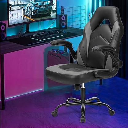 Sweetcrispy Ergonomic PU Leather Chair Model CDHNCJ-3801 Height Adjustable Indoor Office Chair
