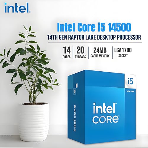 Dell Tower Desktop Computer, i5-14500, 512GB SSD, 16GB DDR5, Windows 11 Pro