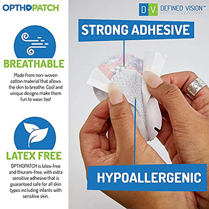 OPTHOPATCH 40 Count 793597750532 Adhesive Eye Patches for Children