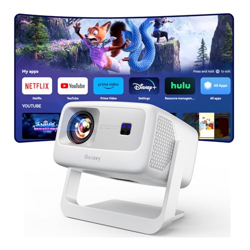 Goiaey 65 Inches GO2 1920 x 1080 4K Supported LCD Projector