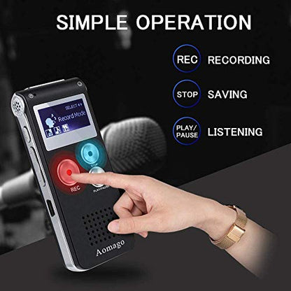 Aomago 64GB L169 USB Digital Voice Recorder