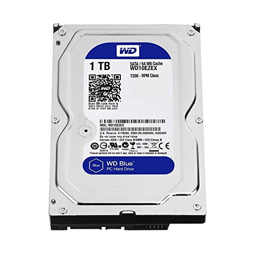 Western Digital 1TB WD10EZRZ 5400RPM SATA III 64MB Hard Drive