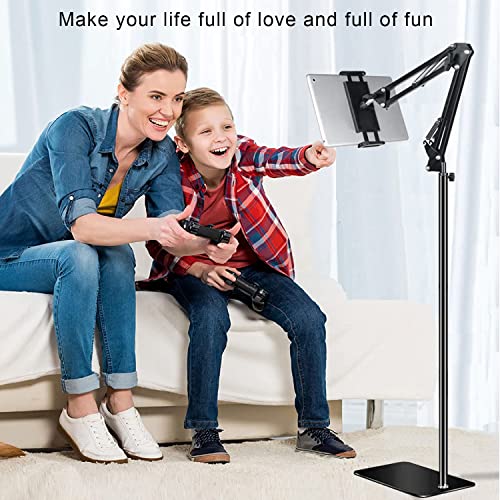 SAMHOUSING Tablet Floor Stand SAM-01 Adjustable Clip Holder for Tablets and Phones