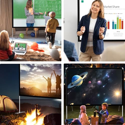 HOIN 100 Inches Projector Screen Model 7545871142