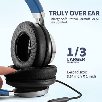 COOSII AC01 3.5mm Wired Over-Ear Headphones with Microphone