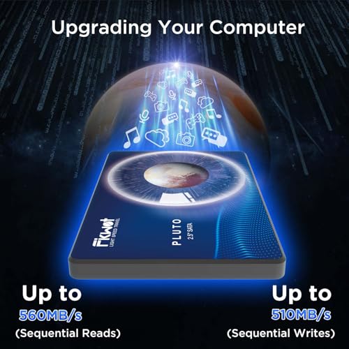 Fikwot 512GB FX815 2.5" SATA SSD Internal Solid State Drive, Read Speed 560MB/s, Plastic Enclosure, Compatible with Desktop & Laptops