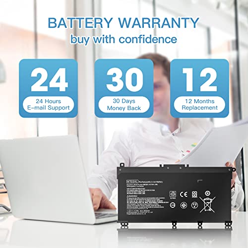 FUTUROSP 3-Cell 3630mAh HT03XL Li-Ion 11.55V Battery