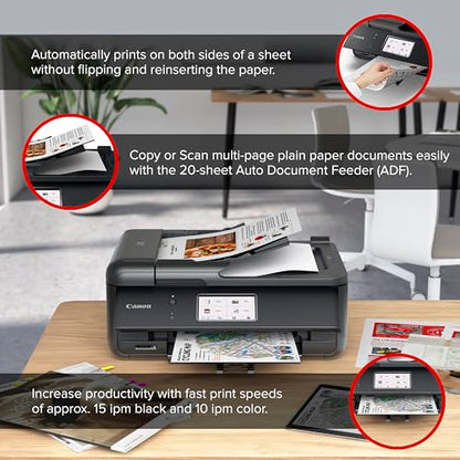 Canon 4451C032 Inkjet Printer 4800 x 1200 dpi Wireless Color All-in-One