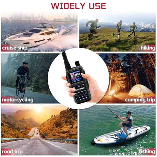 BAOFENG 5RMINI 999 Channels Long Range Two-Way Radio 108-520 MHz Amateur Radio