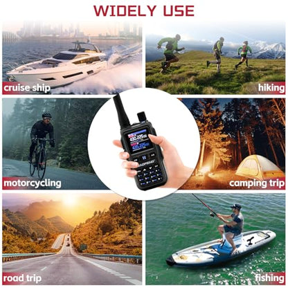 BAOFENG 5RMINI 999 Channels Long Range Two-Way Radio 108-520 MHz Amateur Radio