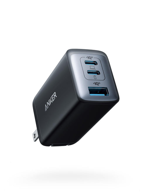 Anker 65W 3-Port Fast Compact Foldable USB Charger A2667