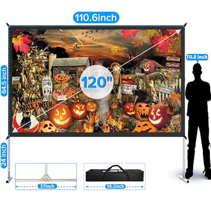 JWSIT 120 Inch Model 155 16:9 Projector Screen