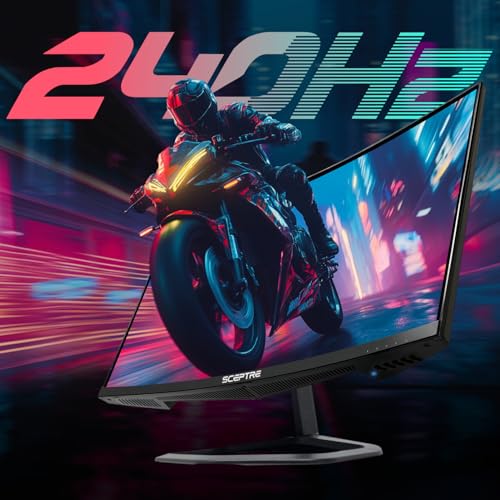 Sceptre 24.5" C255B-FWT240 1920x1080 240Hz LCD Monitor