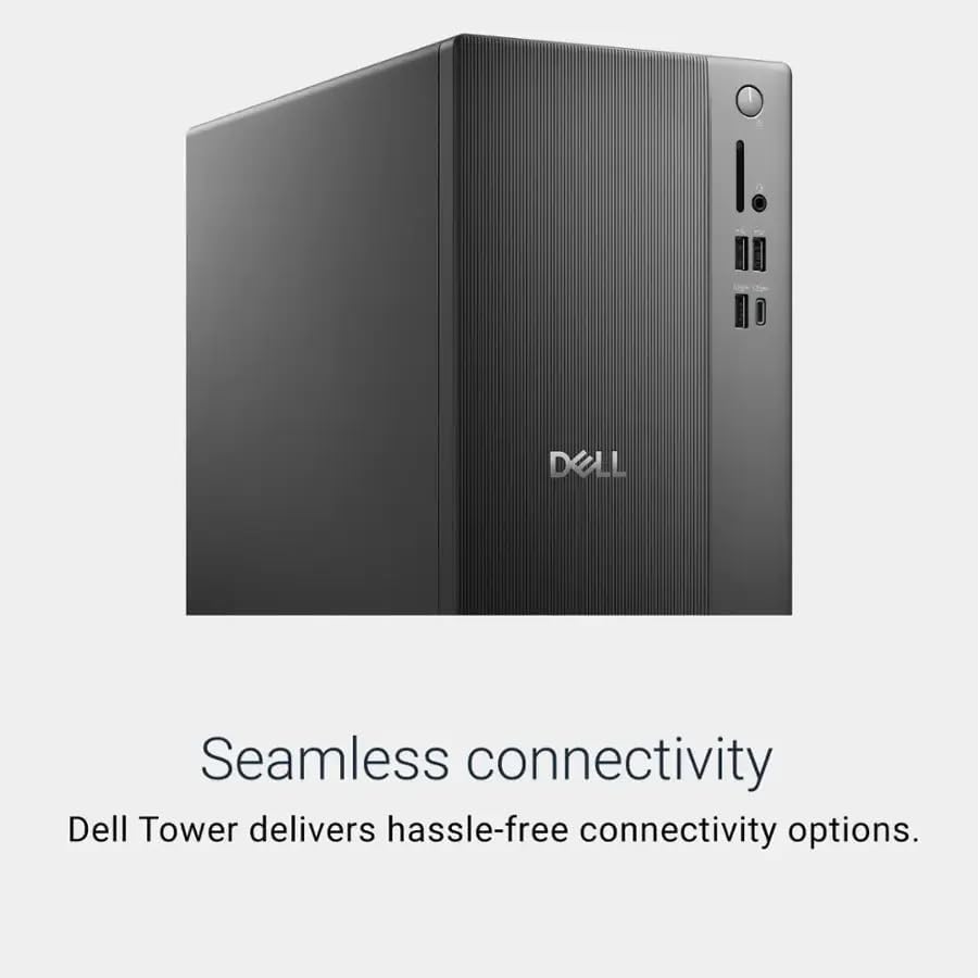 Dell Ect1250 Tower Desktop PC | Intel Core Ultra 5-225 | 32GB DDR5 RAM | 1TB SSD | 3840x2160 Resolution | Professional