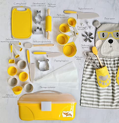 Baker Buddy Child-Size BB-TEDDY-BKT Cooking Set with Accessories