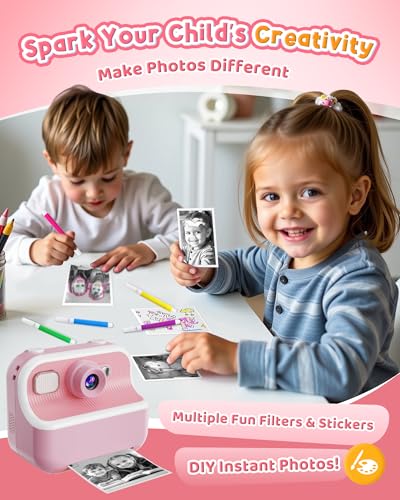 DUDUDRAGON Compact M8 Instant Camera 48MP 1080p CMOS Camera