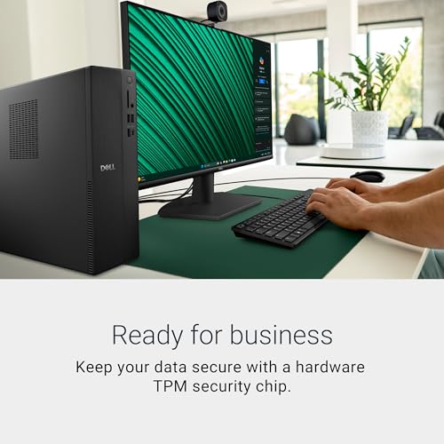 Dell Slim ECS1250 Desktop - Intel Core Ultra 5-225, UHD Graphics, 16GB RAM, 512GB SSD, Windows 11 Home, Black, Tower