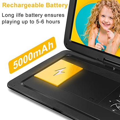 HotHat 20 Inches 2738-New 1680x1080 Portable LCD DVD Player