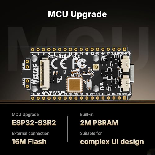 Heltec 2.04" x 0.61" x 1" HTIT-WB32LAF 512KB RAM 384KB Storage ARM Cortex A5 Single Board Computer