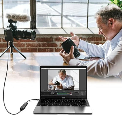 VIXLW Video Capture Card USB 3.0 1080p Type-C AV Output Capture Card