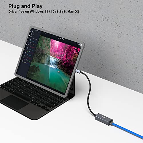 BENFEI USB-C Ethernet to RJ45 Adapter 1Gbps CAT6