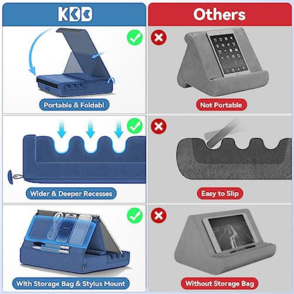 KDD 11 x 11.02 x 2.7 inches Foldable Tablet Pillow Holder Model Number KDD-722