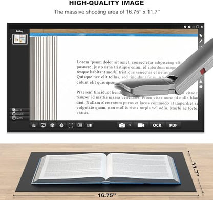 JOYUSING Automatic 8MP 1080p Document Camera with LCD Screen