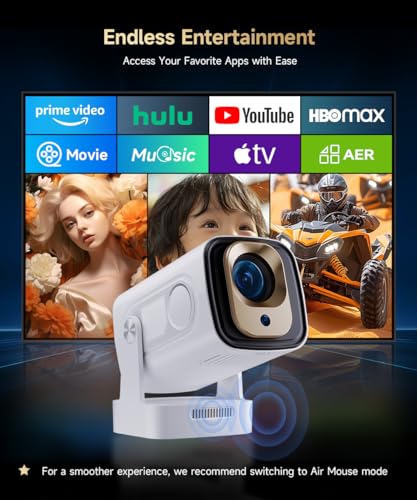 Magcubic 5W Speaker Mini Projector HY310 1080P LCD Portable Projector