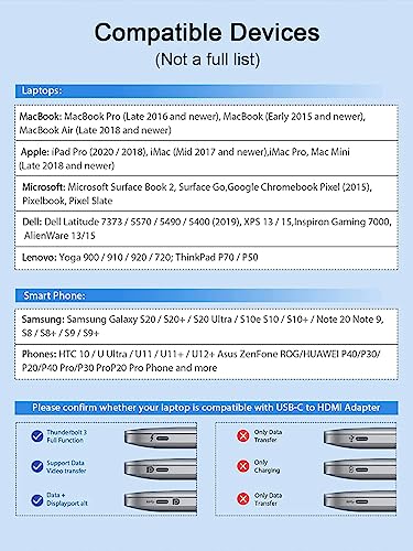 QGeeM USB C to HDMI Adapter XCHF02 4K 30Hz Gray