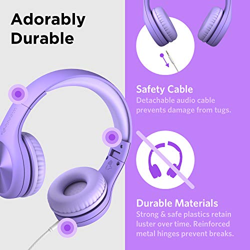 LilGadgets Connect+ PRO Wired Headphones for Kids, Model LGCR